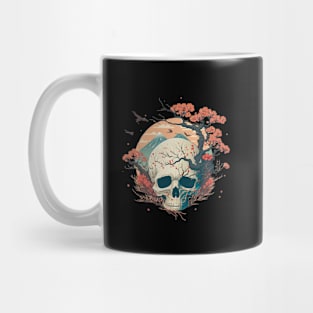 skull illustration Mug